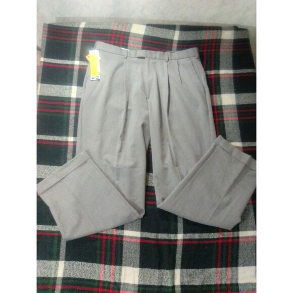 DOCKERS Other - Vintage Dockers Gray Pants Mens 36X30 Paper Tag Straight Leg Business Slacks